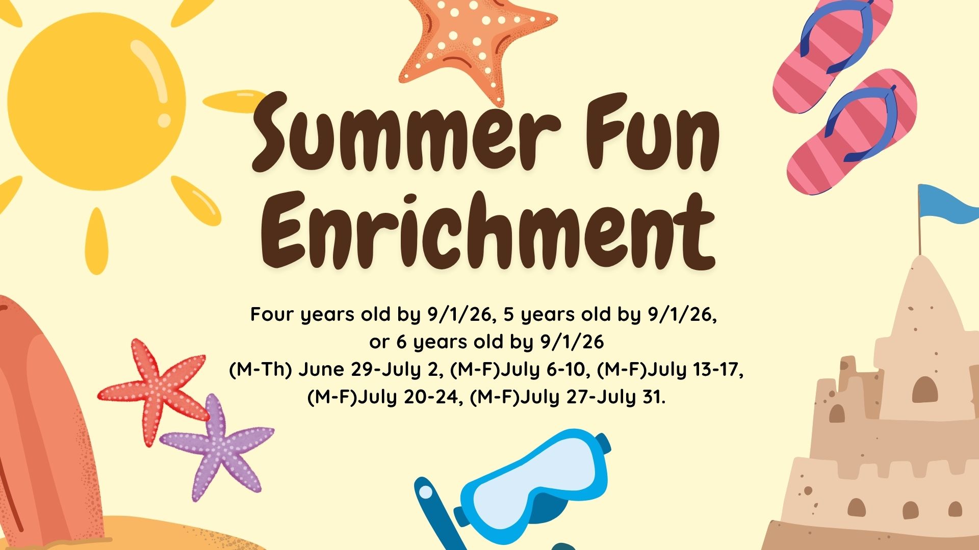 Summer Fun Enrichment