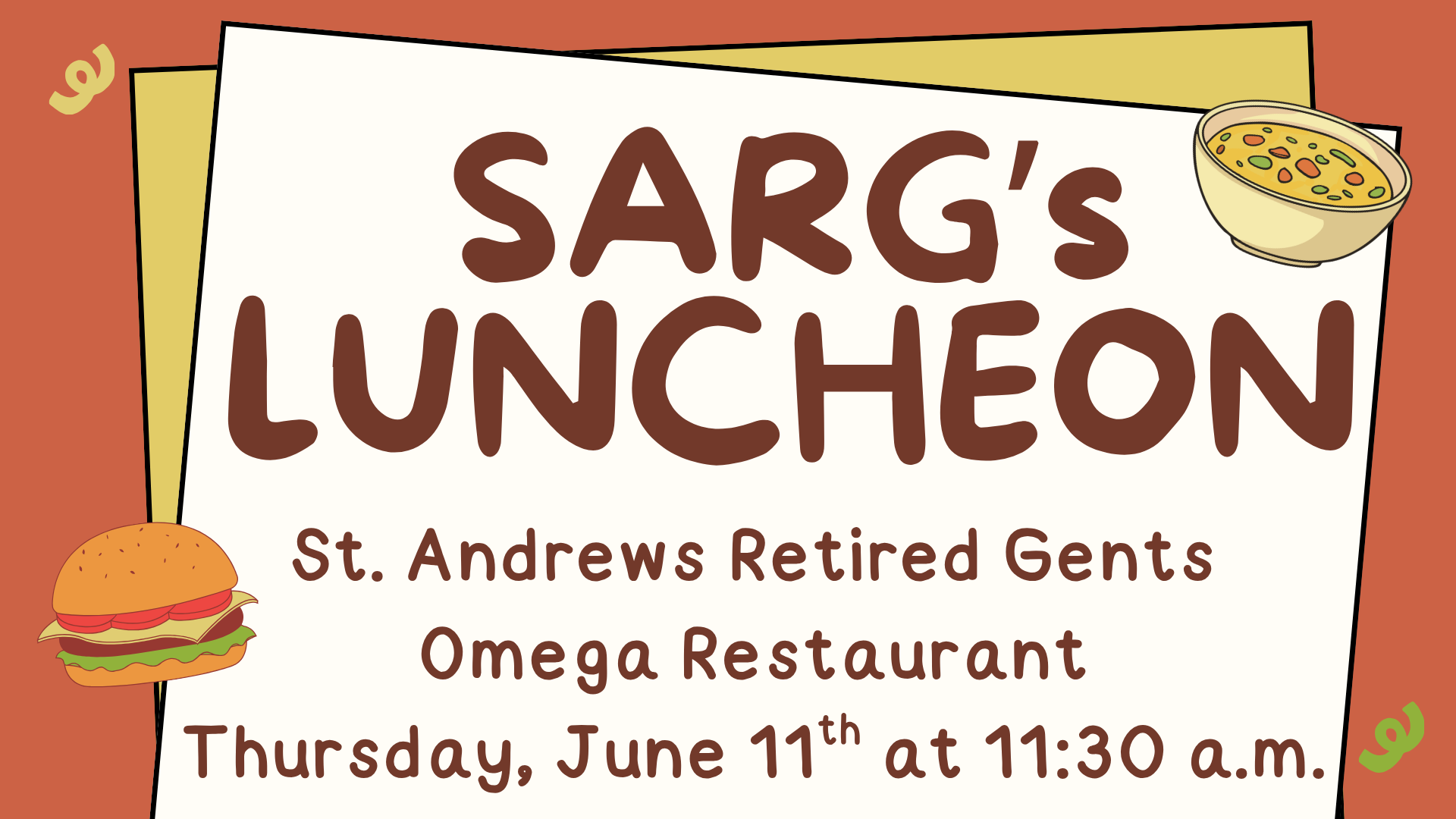 SARG’s Luncheon